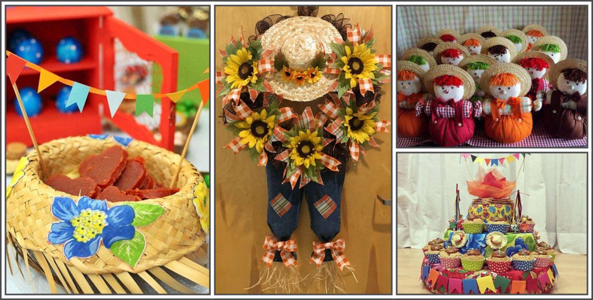 26 Ideias de decoração para Festa Junina